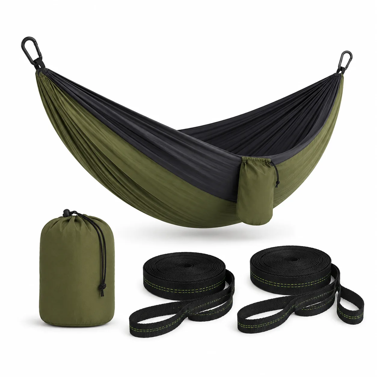 Hammock with Tree Straps